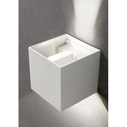 Redo 90294 - LED външно стенно осветително тяло VARY 2xLED/10W/230V 3000K IP54 бяло