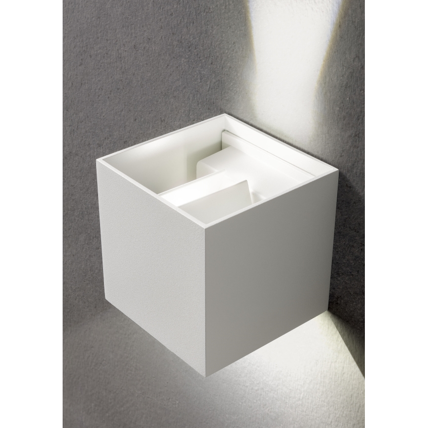 Redo 90294 - LED външно стенно осветително тяло VARY 2xLED/10W/230V 3000K IP54 бяло