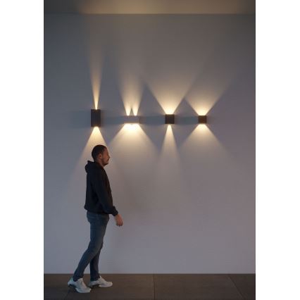 Redo 90302 - LED Външно стенно осветително тяло VARY 4xLED/5W/230V 3000K IP54 антрацит