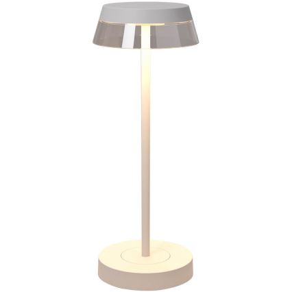 Redo 90306 - LED Димируема сензорна настолна лампа ILUNA LED/2,5W/5V 2700-3000K 3000 mAh IP65 бял