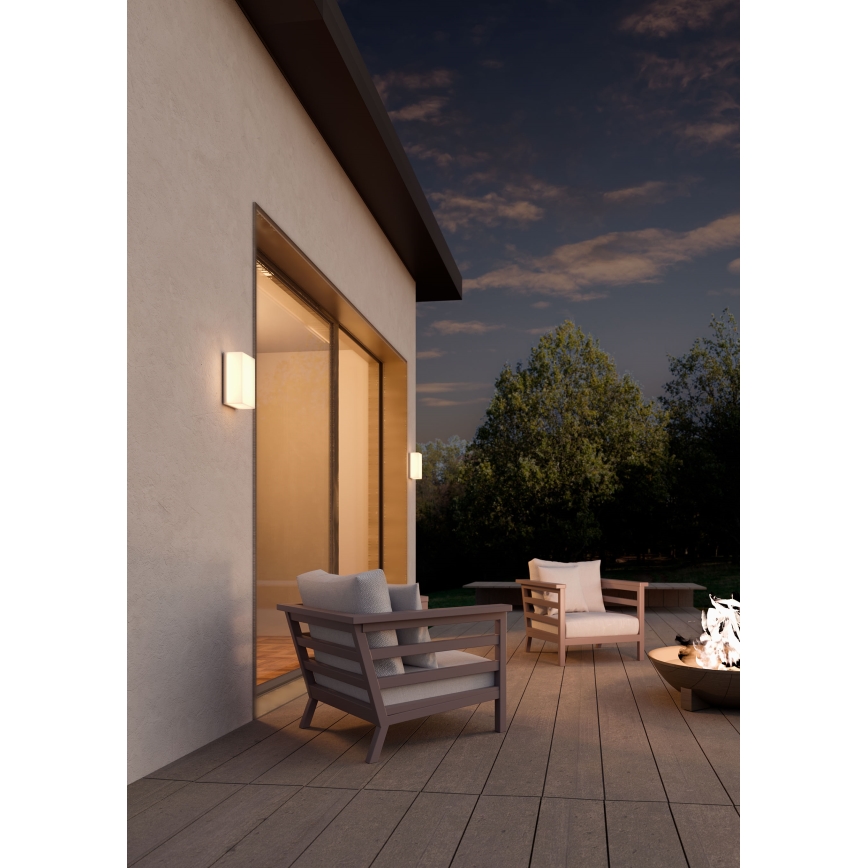 Redo 90321 - LED външно стенно осветително тяло KODIAK LED/5W/230V 4000K 10 см IP65 бяло