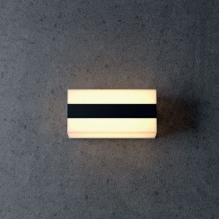 Redo 90326 - LED Екстериорен аплик KODIAK LED/8W/230V IP65 бял/черен