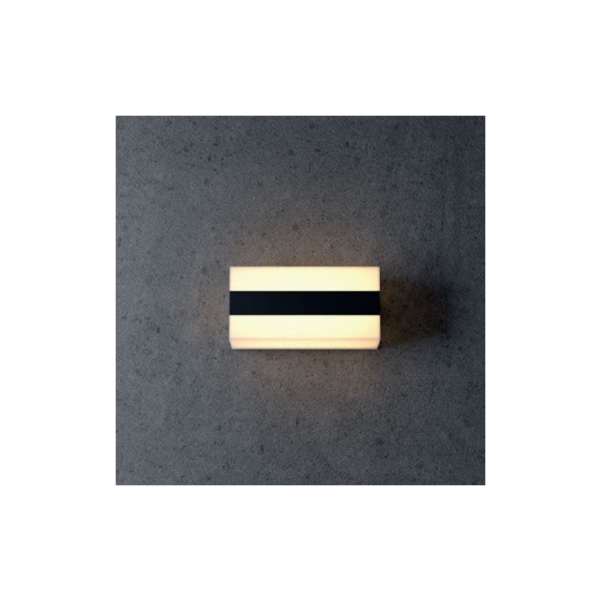 Redo 90326 - LED Екстериорен аплик KODIAK LED/8W/230V IP65 бял/черен