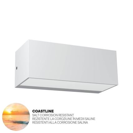 Redo 90373 - LED Екстериорен аплик LAMPRIS LED/13W/230V IP65 бял