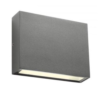 Redo 90376 - LED Екстериорен аплик KAMAL LED/4,4W/230V 3000K IP54 сив