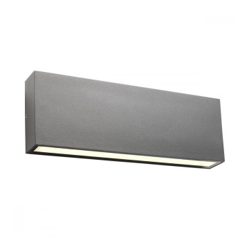 Redo 90388 - LED Екстериорен аплик KAMAL LED/15W/230V 3000K IP54 сив