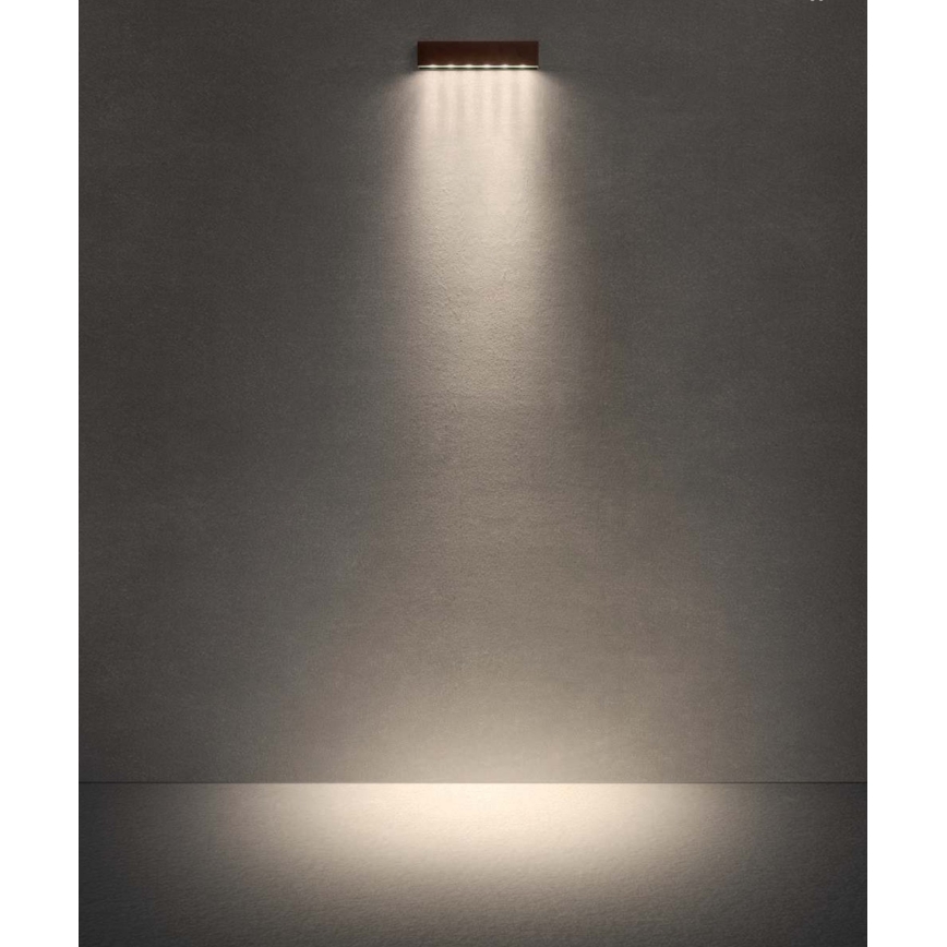 Redo 90394 - LED Екстериорен аплик OMNIA LED/12W/230V 3000K IP54 сив