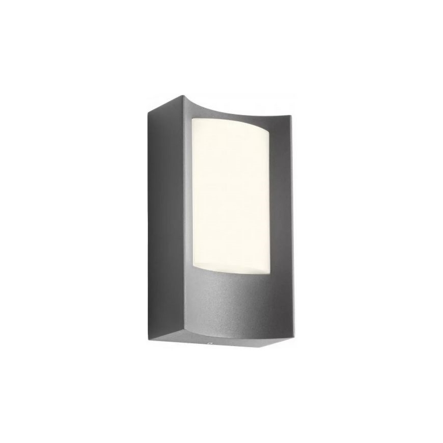 Redo 90483 - LED Екстериорен аплик WARP LED/8W/230V 3000K IP44 антрацит