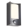 Redo 90486 - LED Екстериорен аплик със сензор WARP LED/8W/230V 3000K IP44 антрацит