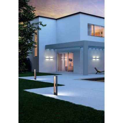 Redo 90508 - LED Екстериорен аплик WALD LED/10W/230V IP65 антрацит