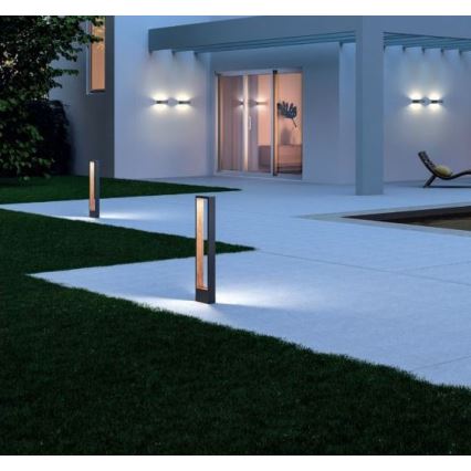 Redo 90509 - LED Екстериорна лампа WALD LED/10W/230V IP65 антрацит