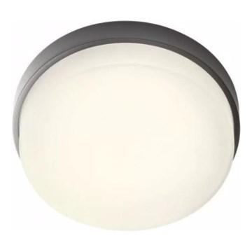 Redo 90516 - Екстериорна LED лампа за таван URANIA LED/10W/230V Ø 16 см IP65 антрацит