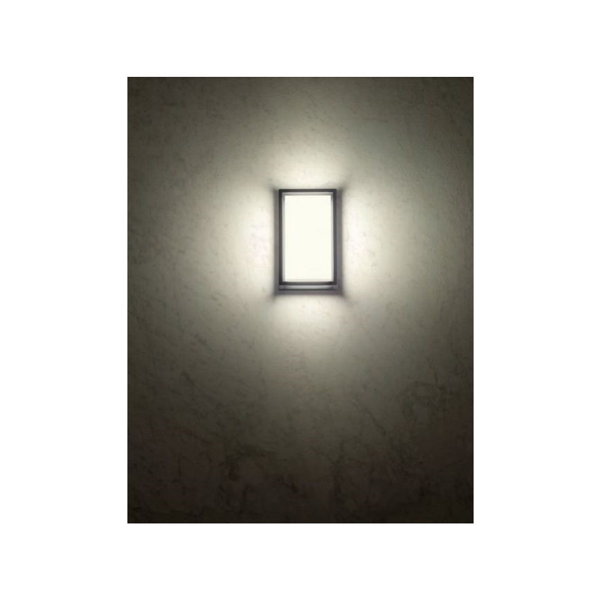 Redo 90533 - LED Екстериорен аплик QUADRIS LED/12W/230V IP54 антрацит