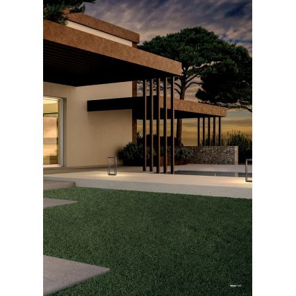 Redo 90581 - Външна LED лампа WAKE LED/8W/230V 3000K 50 cm IP65 антрацит