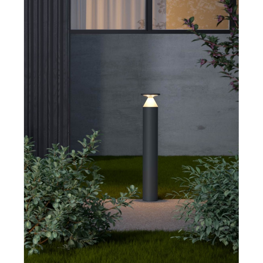 Redo 90591 - Външна LED лампа BIRO LED/12W/230V 3000K 70 см CRI 90 IP65 антрацит