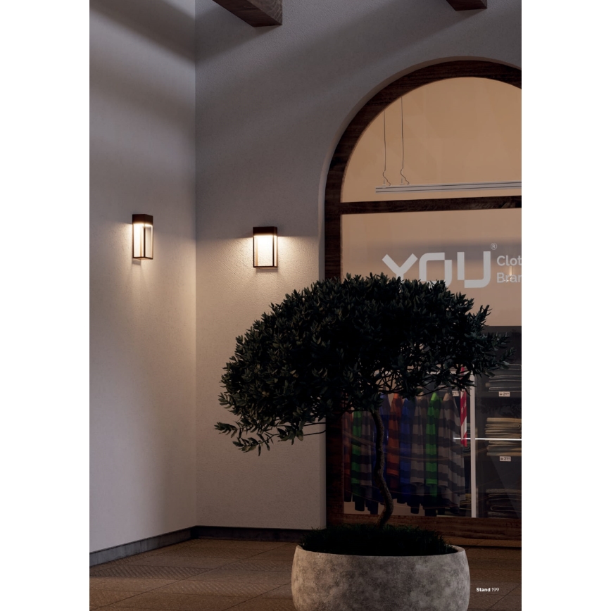 Redo 90603 - LED външно стенно осветително тяло STAND LED/20W/230V 3000K CRI 90 IP65 антрацит