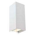 Redo 90635 - LED Екстериорен аплик SONNY 2xLED/5W/230V 2200/3000/4000K IP54 бял