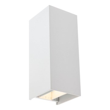 Redo 90635 - LED Екстериорен аплик SONNY 2xLED/5W/230V 2200/3000/4000K IP54 бял