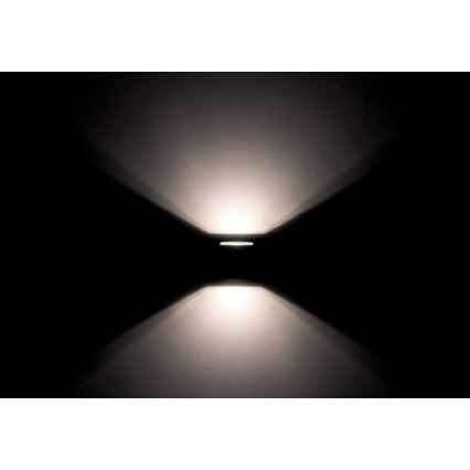 Redo 9065 - LED външно стенно осветително тяло BETA 2xLED/6W/230V 3000K IP54 антрацит