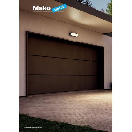 Redo 90678 - LED външно стеннo осветително тяло MAKO LED/65W/230V 3000K IP65 антрацит