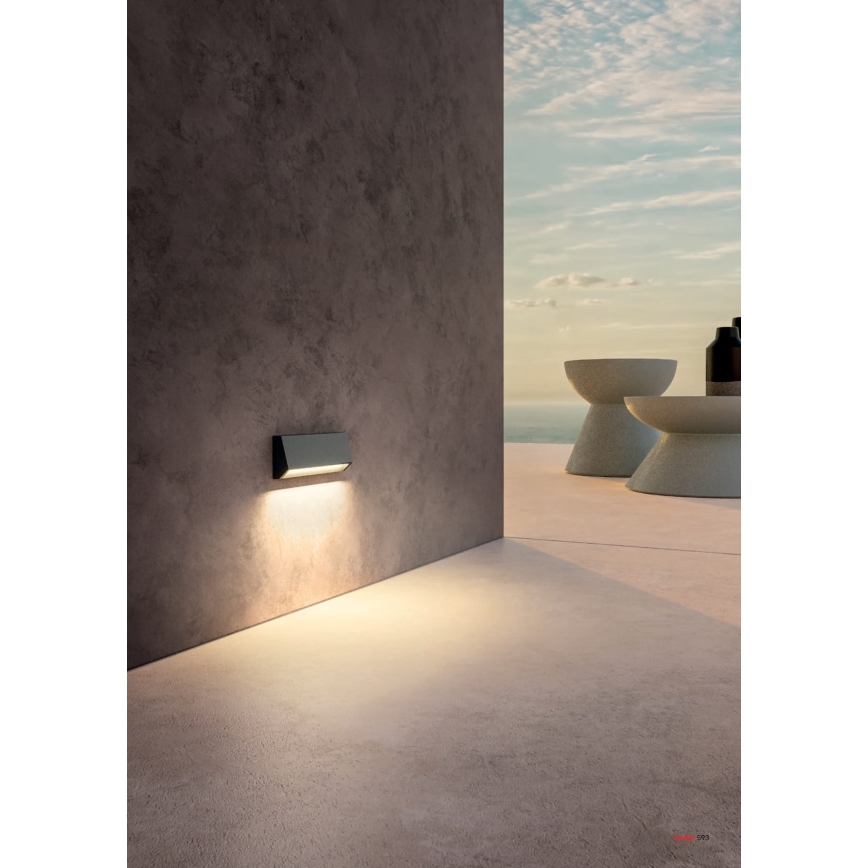 Redo 90680 - Външно ориентационно осветително тяло ANDER LED/4W/230V 3000K IP65 антрацит