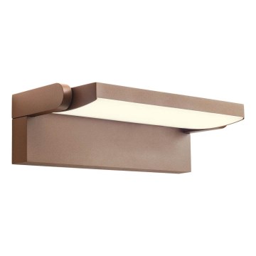 Redo 90716 - LED външно стенно осветително тяло FLIP LED/40W/230V 3000/4000/5000K CRI 90 IP54 кафяво