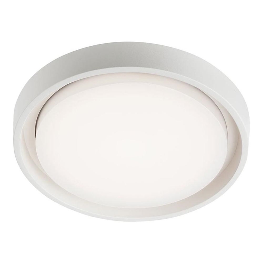 Redo 9180 - Екстериорна LED лампа за таван BEZEL LED/25W/230V Ø 27 см IP54 бял