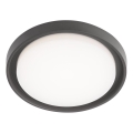 Redo 9184 - Външно LED таванно осветително тяло BEZEL LED/30W/230V Ø 34 см IP54 антрацит