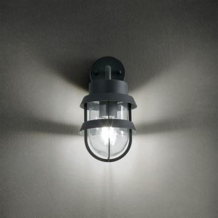 Redo 9498 - Екстериорен аплик CLAUT 1xE27/42W/230V IP44 антрацит