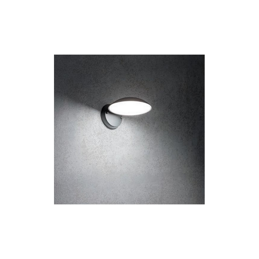 Redo 9617 - LED Екстериорен аплик CAPP LED/12W/230V IP54 антрацит
