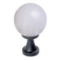 Redo 9775 - Екстериорна лампа SFERA 1xE27/42W/230V IP44 25x38 см бяла