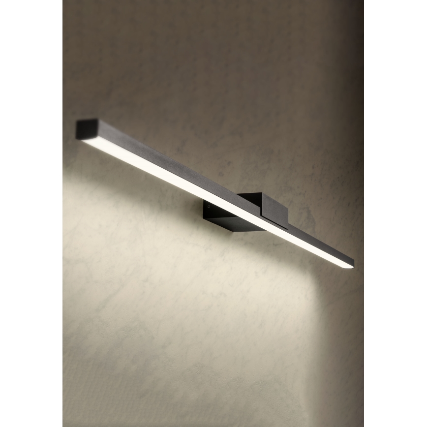 Redo01-3270 - LED Лампа за огледало в баня ASTON LED/12W/230V 60 см CRI 90 IP44 черен