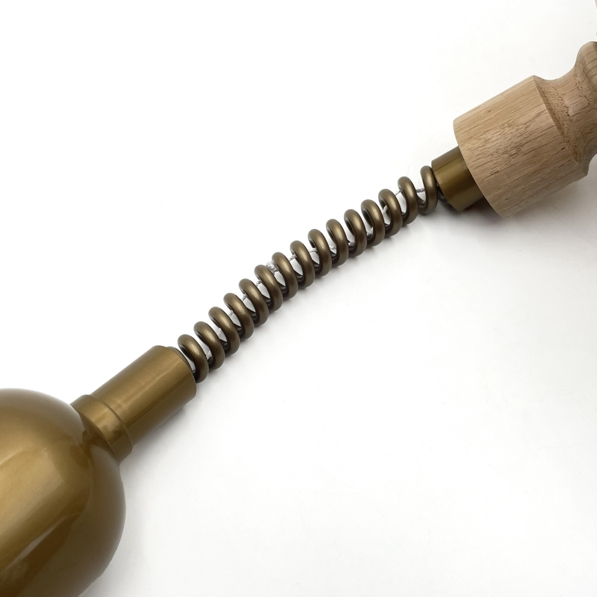 Регулируем полилей RAMONA 1xE27/60W/230V кафяв/бял/дъб