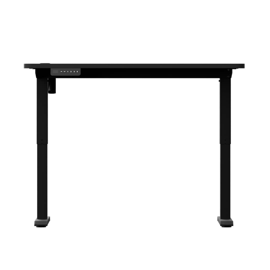 Регулируема височина бюро LEVANO 120x60 см черен