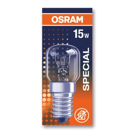 Регулируема крушка за фурна SPECIAL E14 / 15W / 230V 2700K - Osram