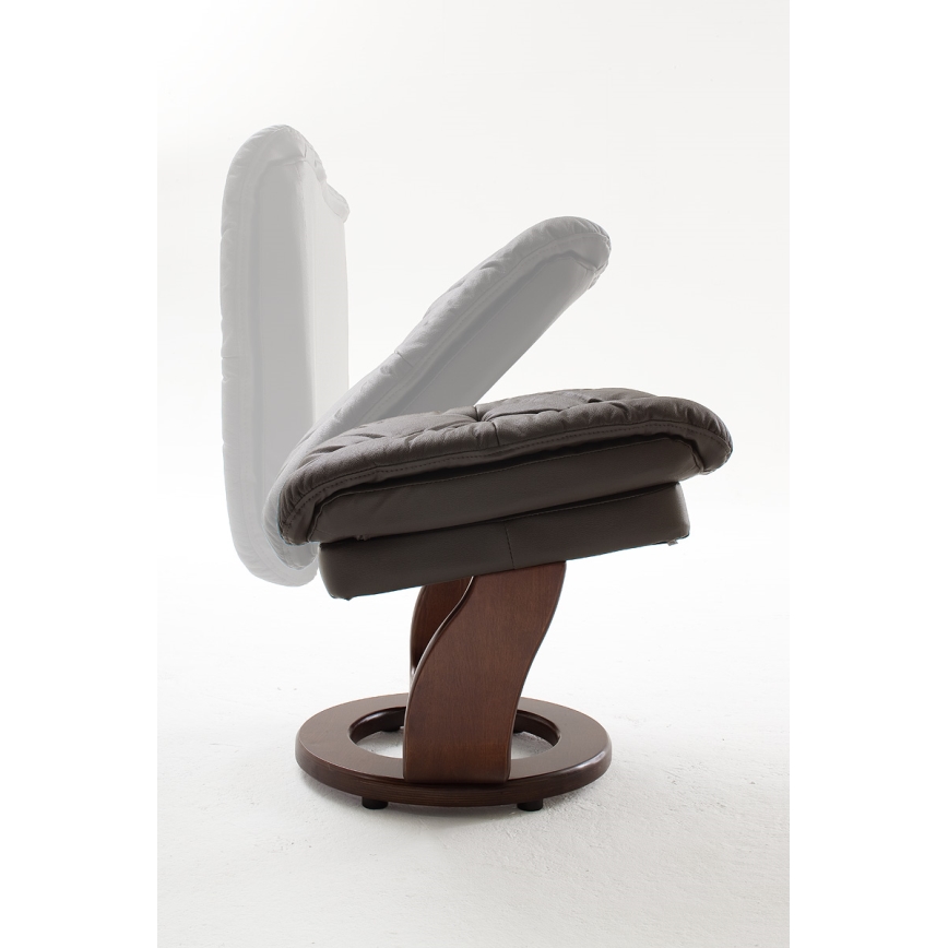 Регулируемо кресло HABI кафяво/орехово