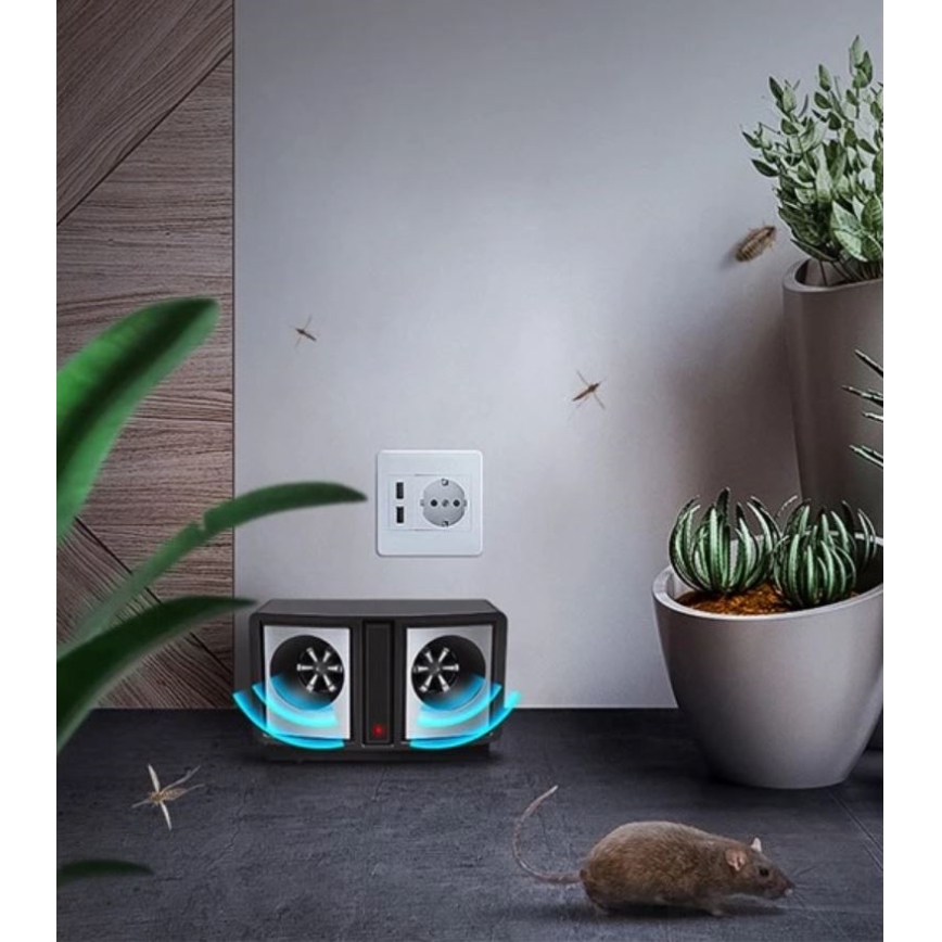 Репелент срещу белки и гризачи 1,5W/230V