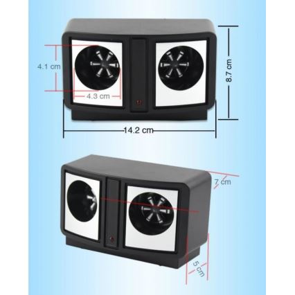 Репелент срещу белки и гризачи 1,5W/230V