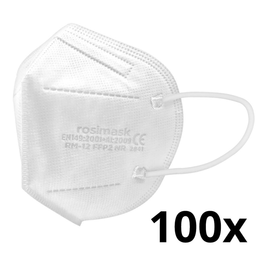 Респиратор детски размер FFP2 ROSIMASK MR-12 NR бял 100бр.