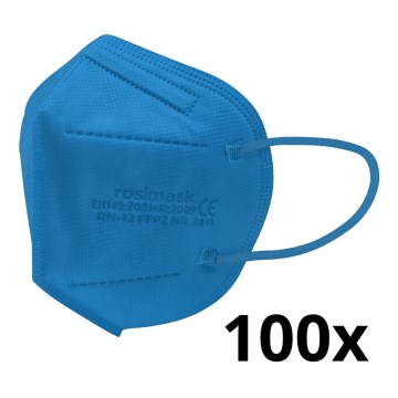 Респиратор детски размер FFP2 ROSIMASK MR-12 NR син 100бр.