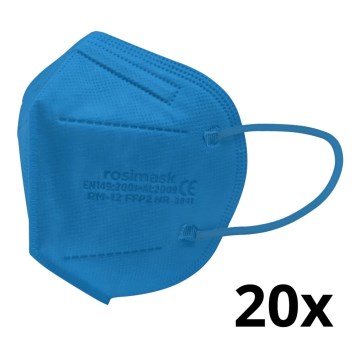 Респиратор детски размер FFP2 ROSIMASK MR-12 NR син 20бр.
