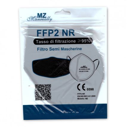 Респиратор FFP2 NR CE 2163 червен 20 бр.