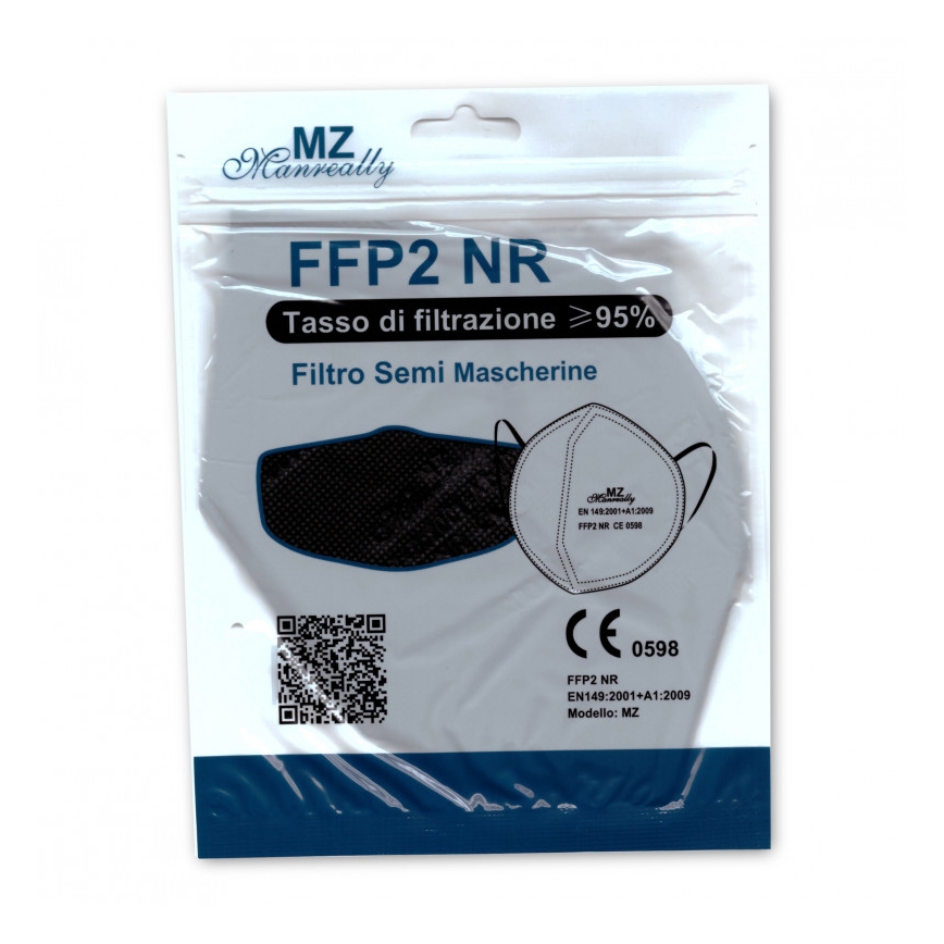 Респиратор FFP2 NR CE 2163 червен 20 бр.