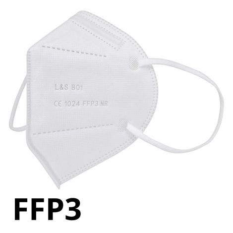 Респиратор FFP3 NR L&S B01 - 5-слоен - 99,87% ефективност