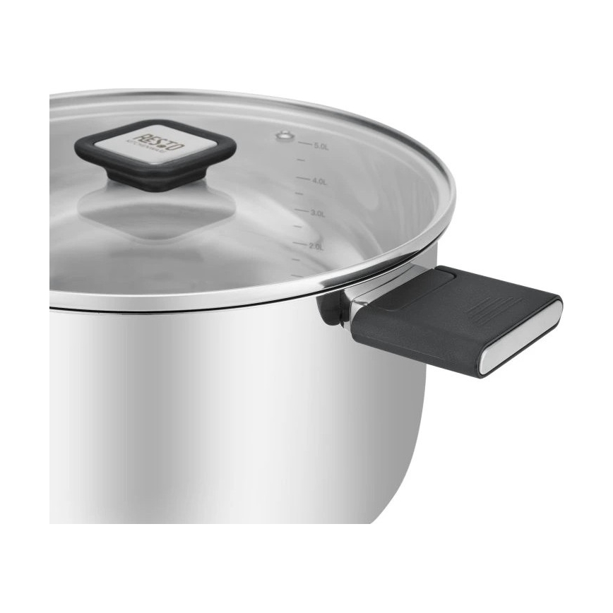 Resto - Тенджера с капак ANSER 5,8 л 24 см