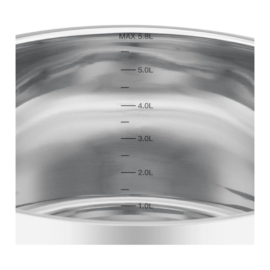 Resto - Тенджера с капак ANSER 5,8 л 24 см