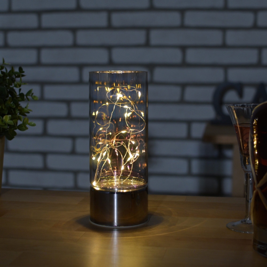 Декорация с LED лампички 3xAA топло бяла