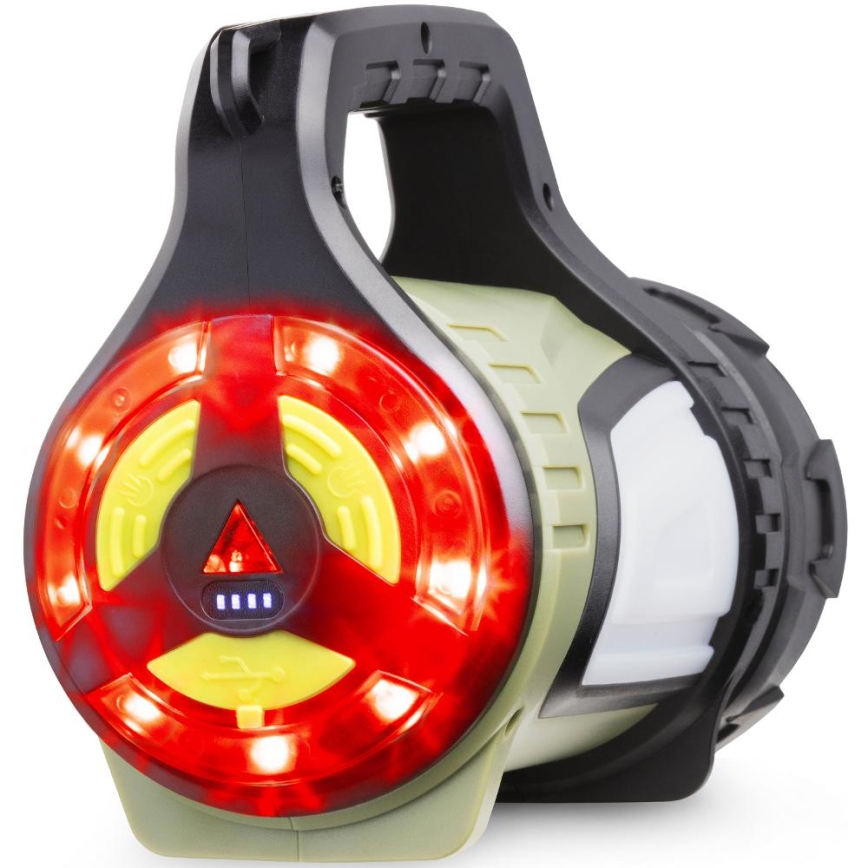 LED димируема външна презареждаема лампа с функция powerbank LED/21W/4400 mAh IP44