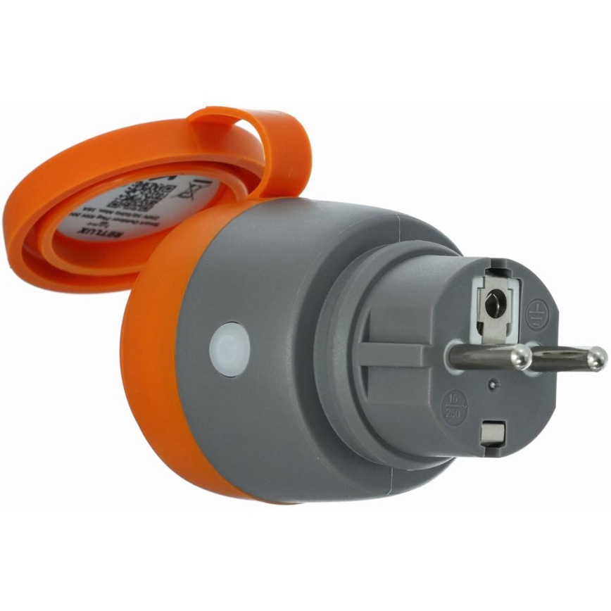 Интелигентен екстериорен контакт 3680W/230V/Тип F SCHUKO/16A Wi-Fi IP44