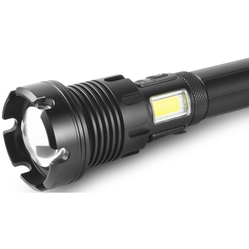 LED Акумулаторно алуминиево фенерче с функция външна батерия LED/4400 mAh 2200 lm IP44